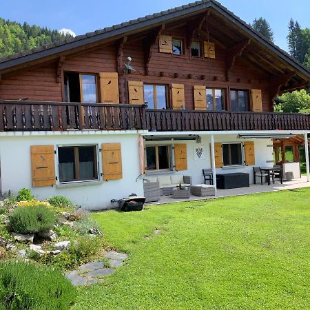 Chalet Le Slalom Arveyes Eksteriør billede